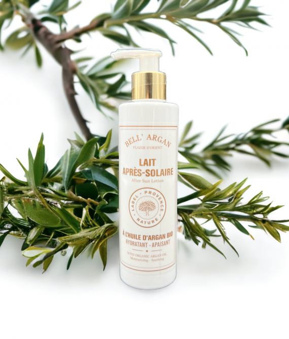 LAIT APRES SOLEIL A L&rsquo;HUILE D&rsquo;ARGAN BIO 250ML