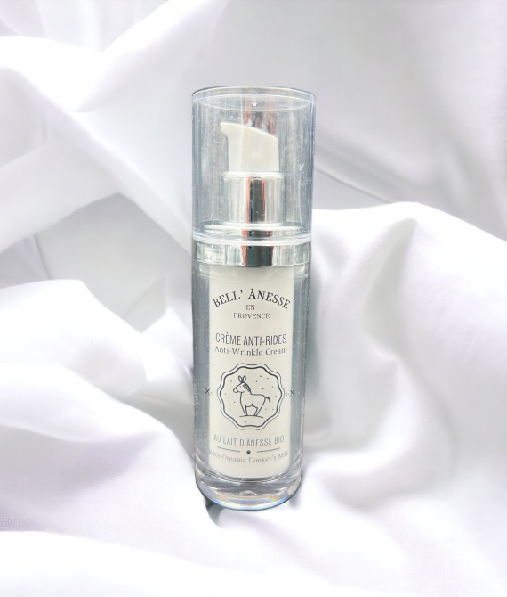CREME ANTI-RIDES AU LAIT D&rsquo;ÂNESSE BIO 30ML