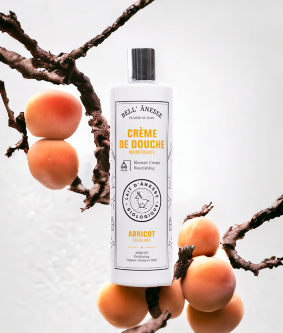 CRÈME DOUCHE ABRICOT LAIT D&rsquo;ÂNESSE BIO 400ML