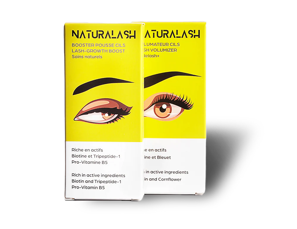 DUO CILS "YEUX DE BICHE" BOOSTER POUSSE CILS + VOLUMATEUR CILS