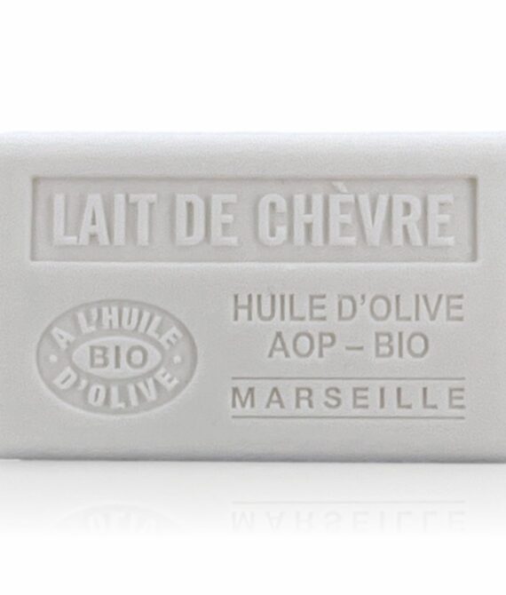 SAVON LAIT DE CHEVRE À L&rsquo;HUILE D&rsquo;OLIVE AOP BIO 125G