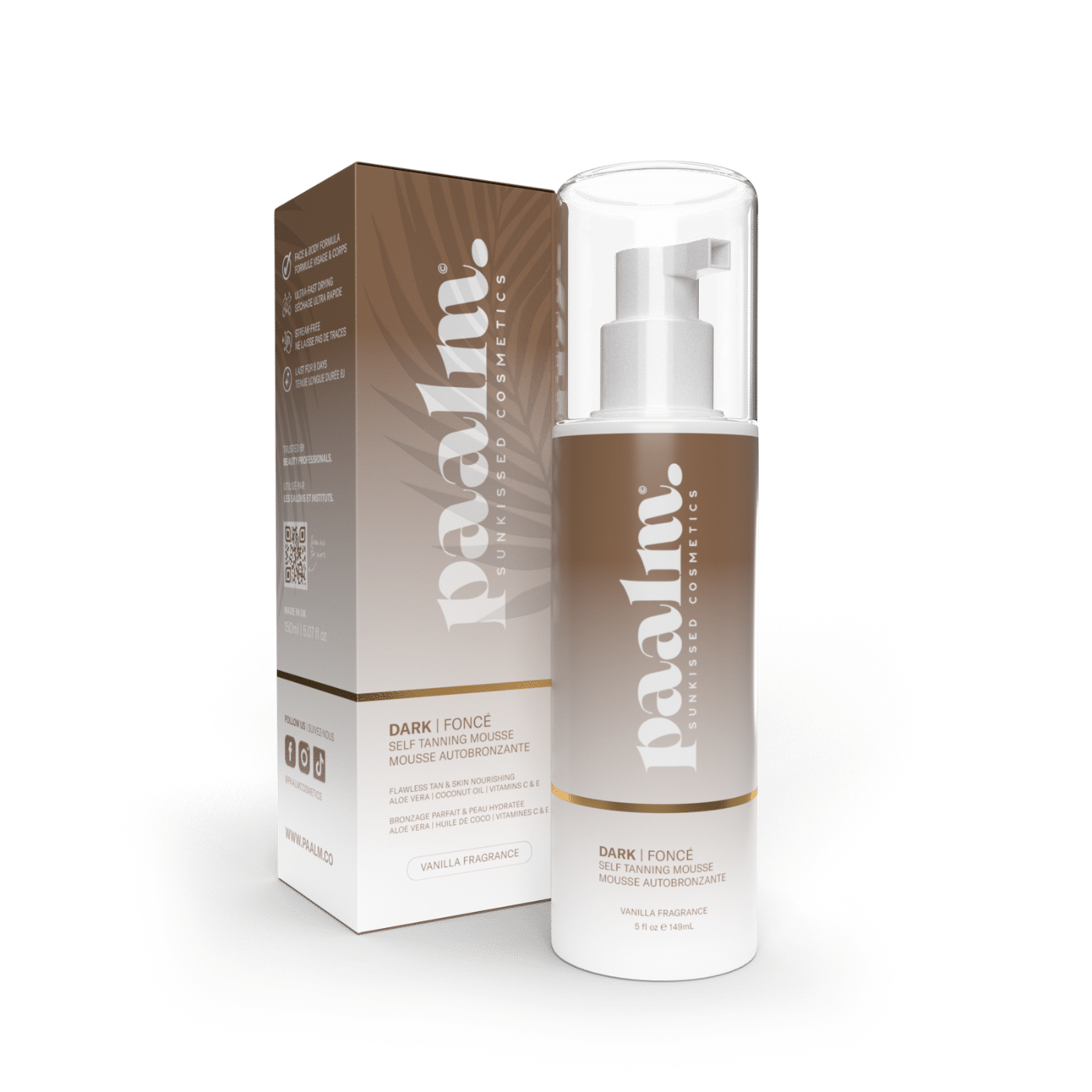 AUTOBRONZANT MOUSSE DARK 150ML